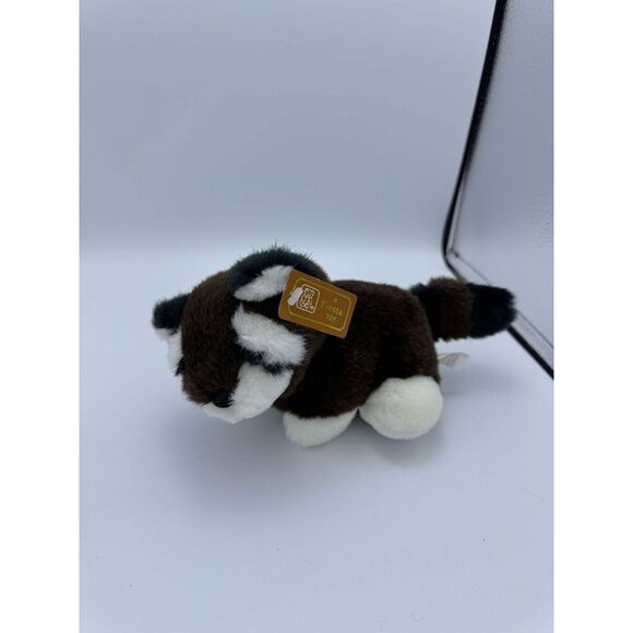 VTG 7" Feista Red Panda Plush A Feista Toy Forest Friends 2315D Soft Cuddly BN - Picture 1 of 7